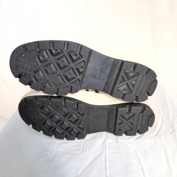 Converse Women's High-Top Lug Sole Sneakers Size 7 - Brown/Print - Picture 8 of 9